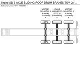 Miniaturansicht von Krone SD 3 AXLE SLIDING ROOF DRUM BRAKES TÜV 08-2026