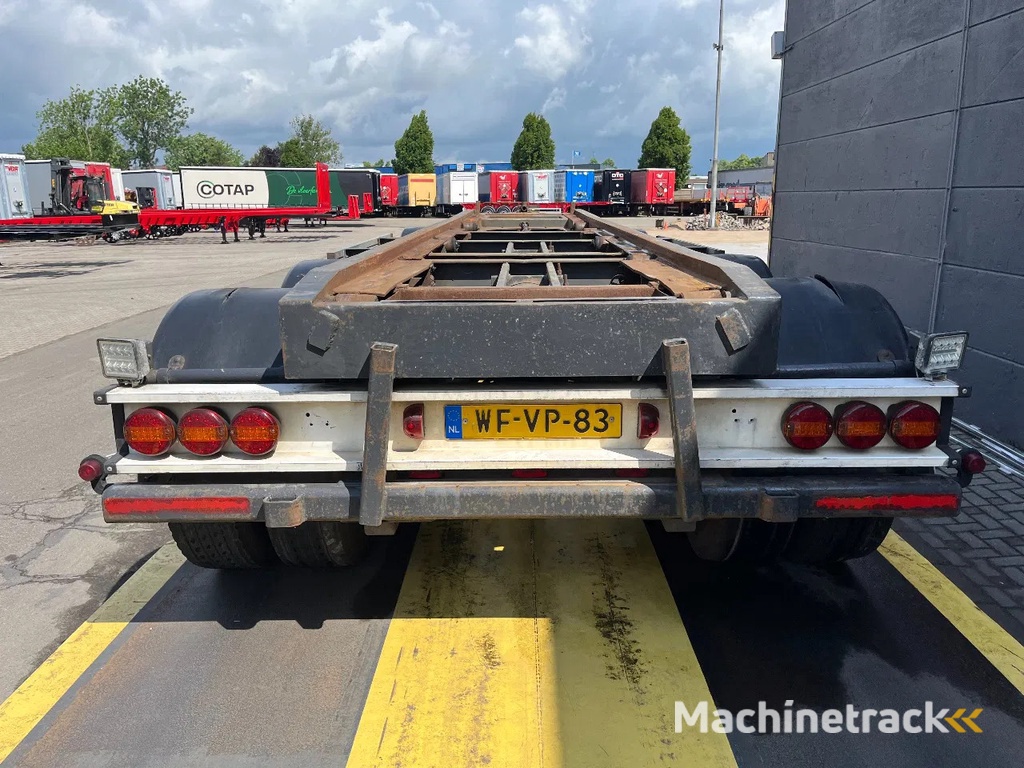 Vogelzang container aanhangwagen | 28 ton | nette aanhangwagen