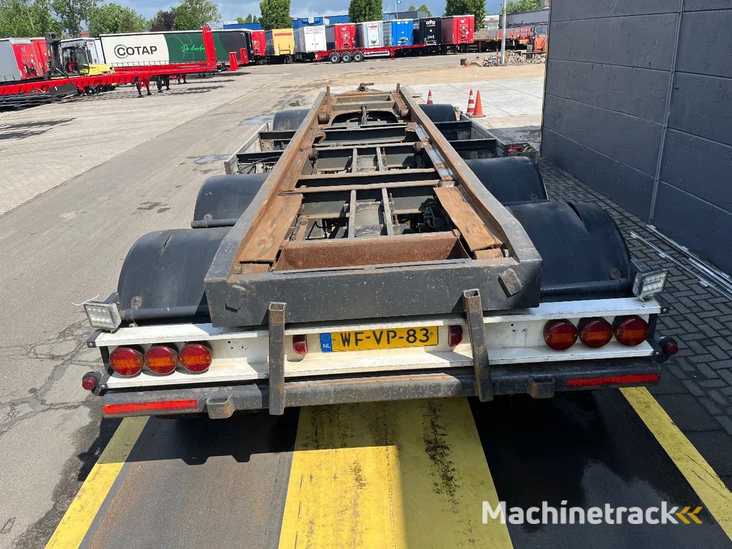 Vogelzang container aanhangwagen | 28 ton | nette aanhangwagen