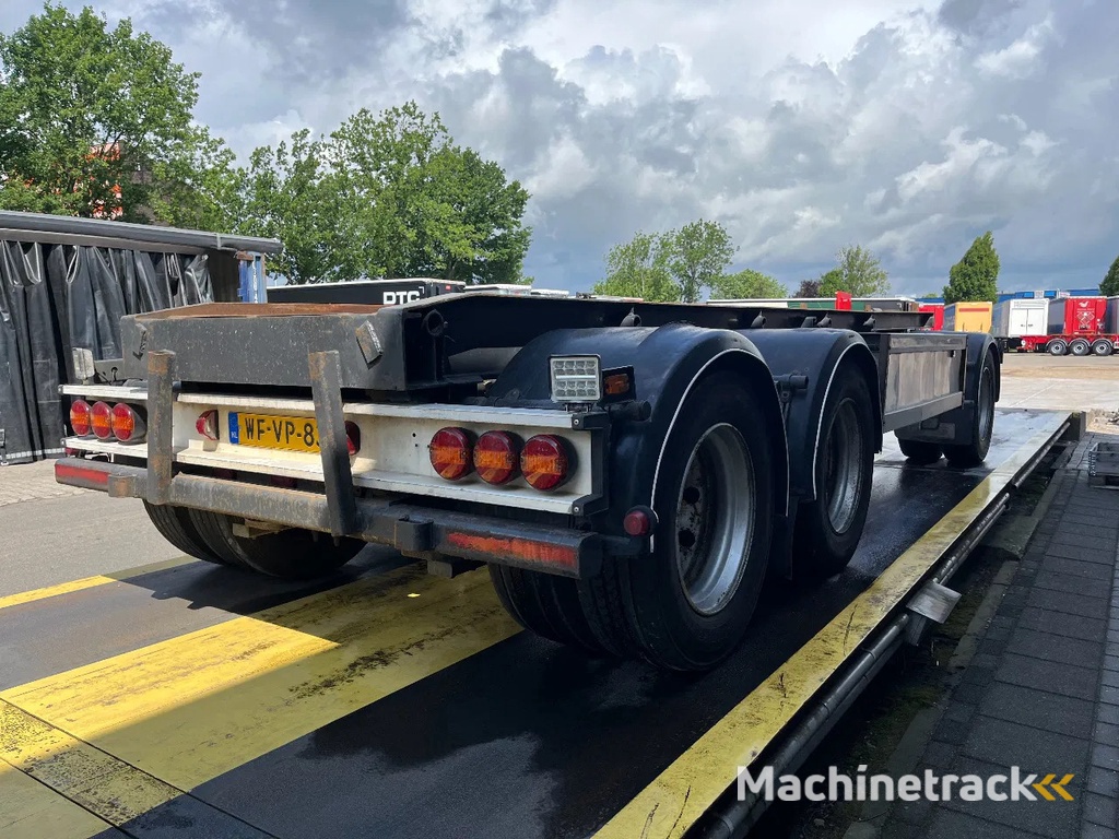 Vogelzang container aanhangwagen | 28 ton | nette aanhangwagen