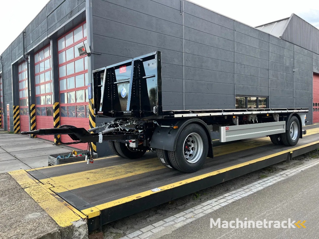 Pacton schamel aanhangwagen | Dubbellucht | Geschoopeerd