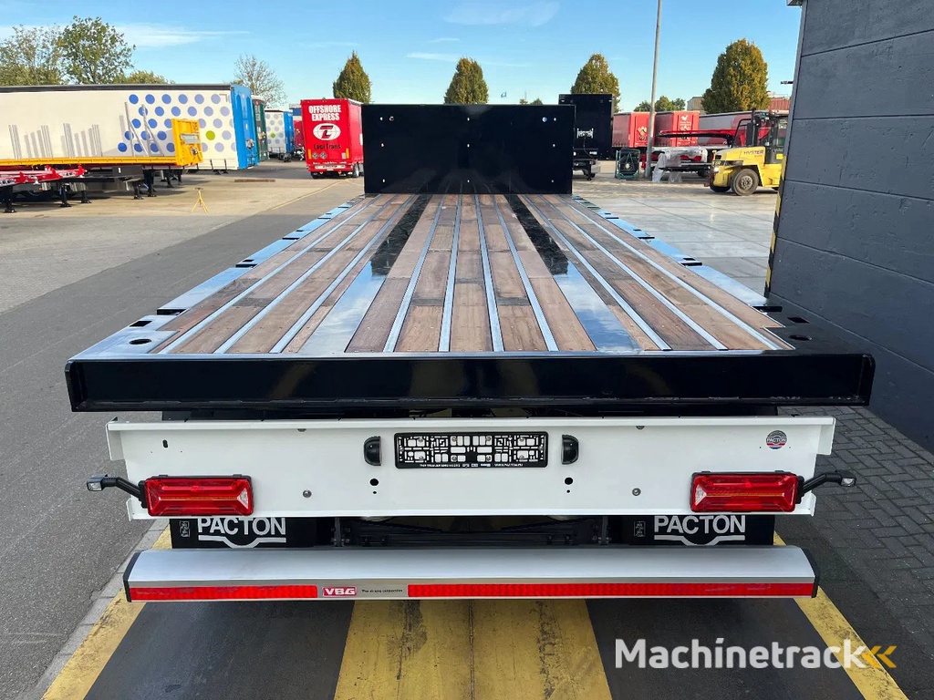 Pacton schamel aanhangwagen | Dubbellucht | Geschoopeerd