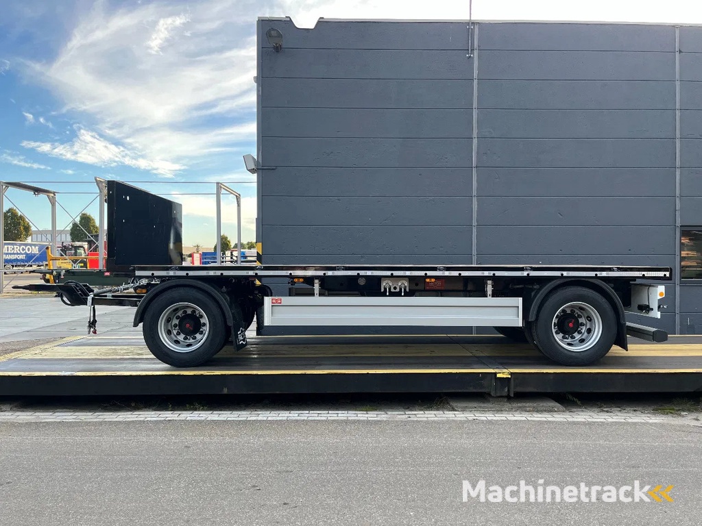 Pacton schamel aanhangwagen | Dubbellucht | Geschoopeerd