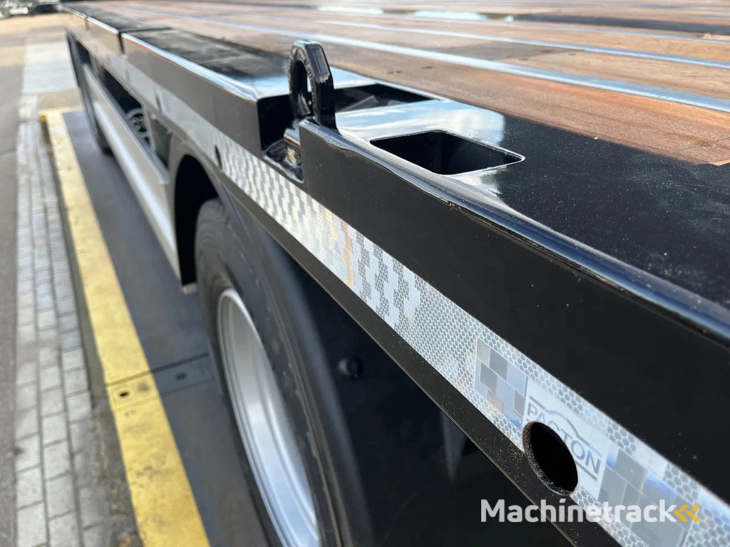 Pacton schamel aanhangwagen | Dubbellucht | Geschoopeerd