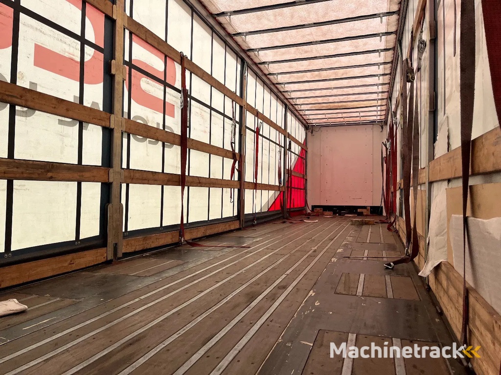 Pacton Mega schuifzeil oplegger | 9 tons laadklep | 5x available