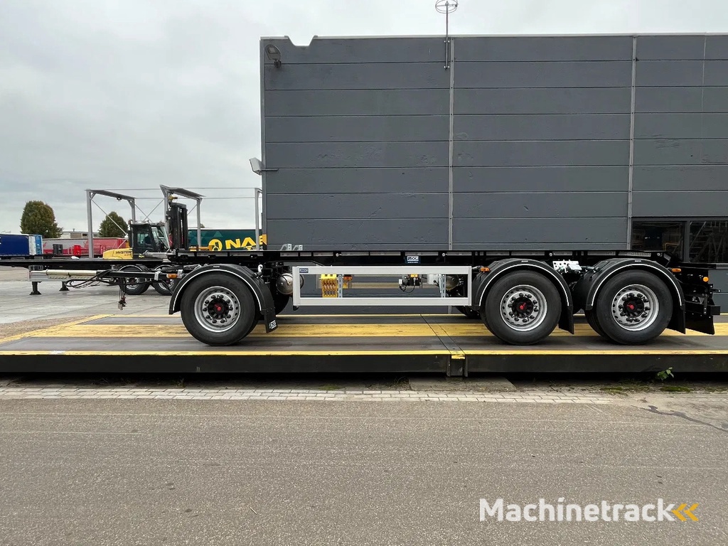 Floor S-line container aanhangwagen | 27 tons uitvoering
