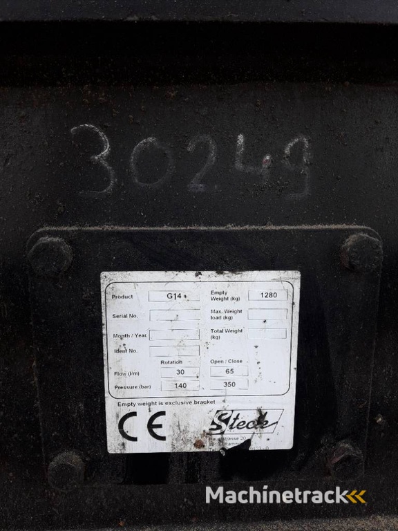 Steck G14 Sorting Grab - (17-25t.)