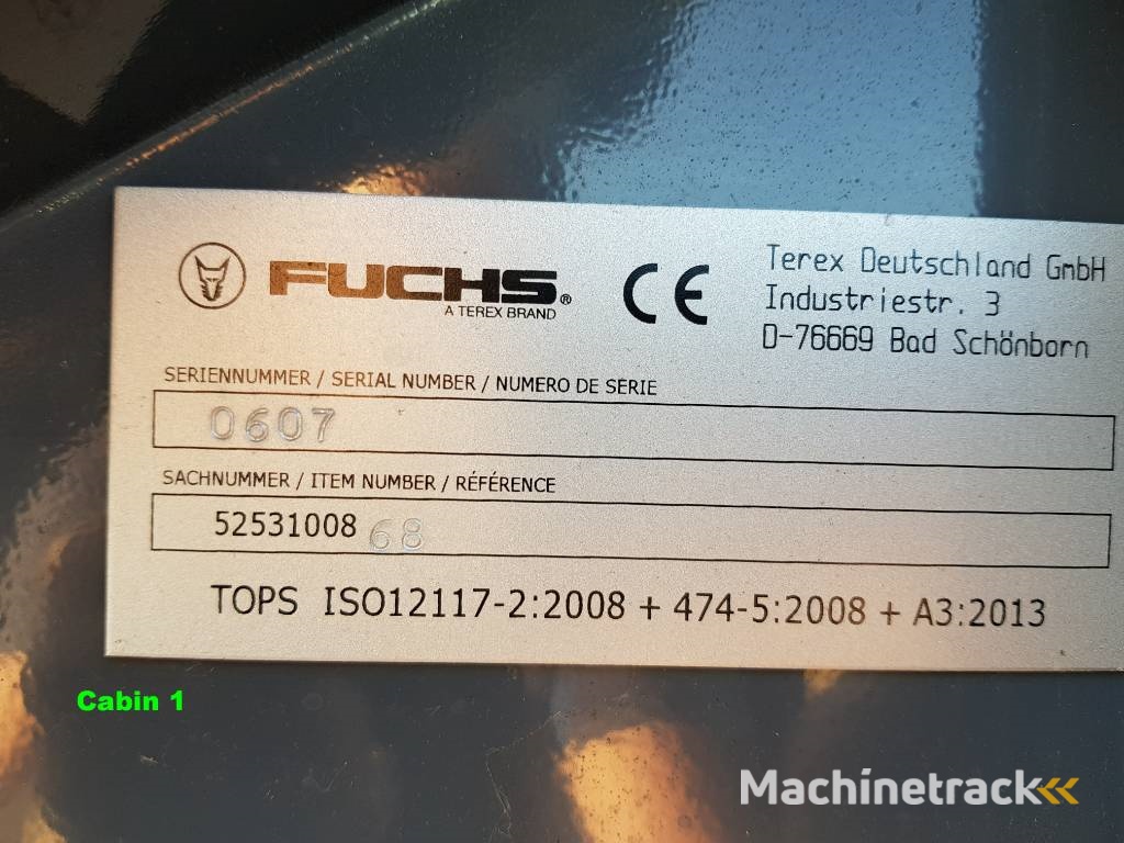 Fuchs F series Cabin