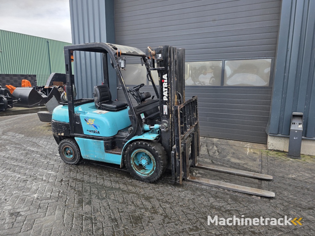 patria pfd 35ta-2 diesel heftruck