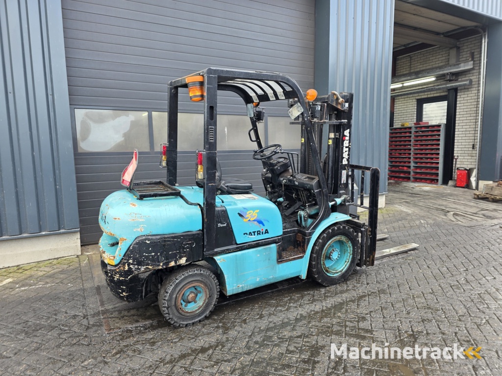 patria pfd 35ta-2 diesel heftruck