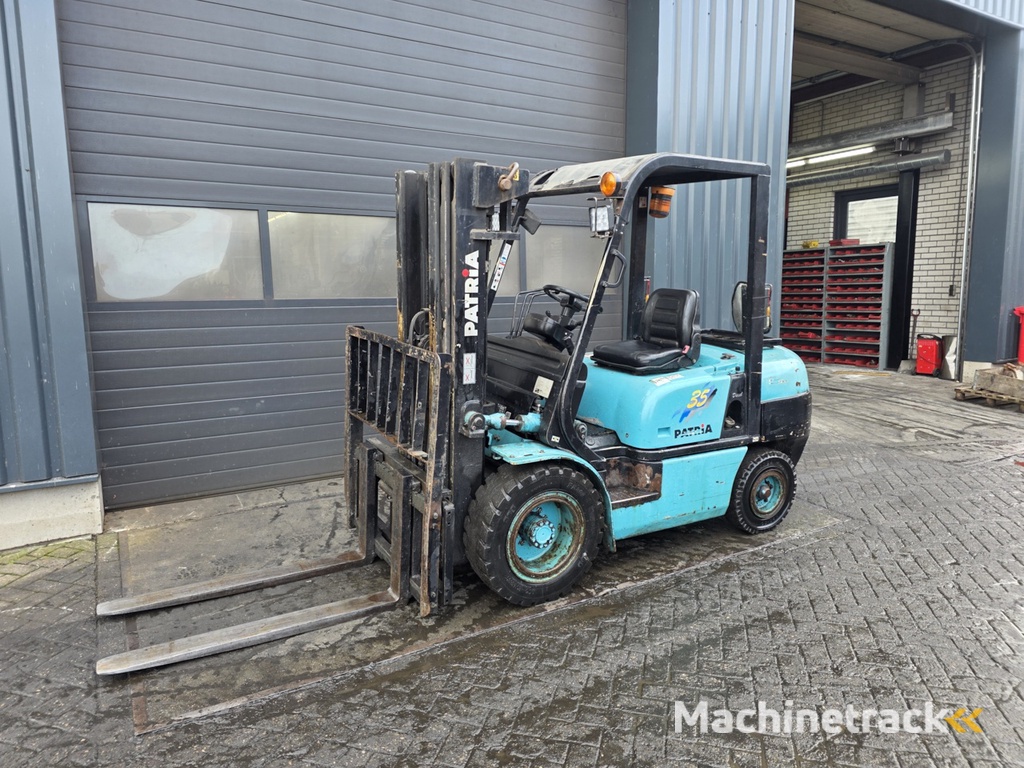 patria pfd 35ta-2 diesel heftruck