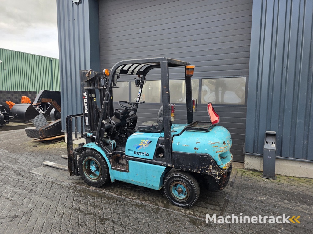patria pfd 35ta-2 diesel heftruck