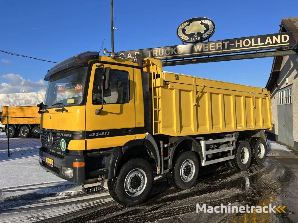 Mercedes-Benz Actros 4140 AK 8x8 Steel Springs - 3 pedals MANUAL