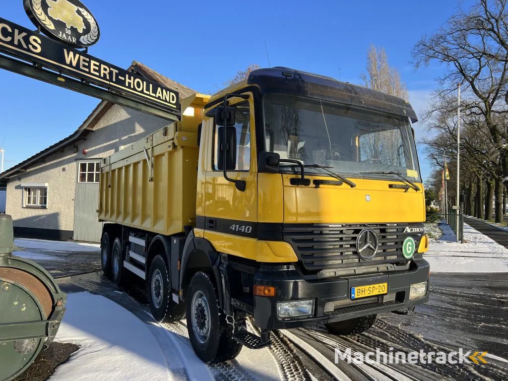 Mercedes-Benz Actros 4140 AK 8x8 Steel Springs - 3 pedals MANUAL