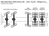 Miniaturansicht von Mercedes-Benz 5044 Actros AK - 10x8 - Euro5 - Telligent 3 pedals - RESERVED RESERVED