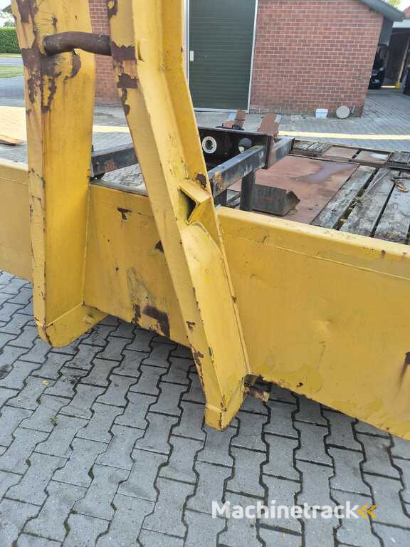 Laadvloer Haakarm met Oprijkleppen plateau container machine