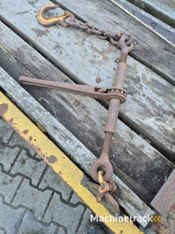 Laadvloer Haakarm met Oprijkleppen plateau container machine