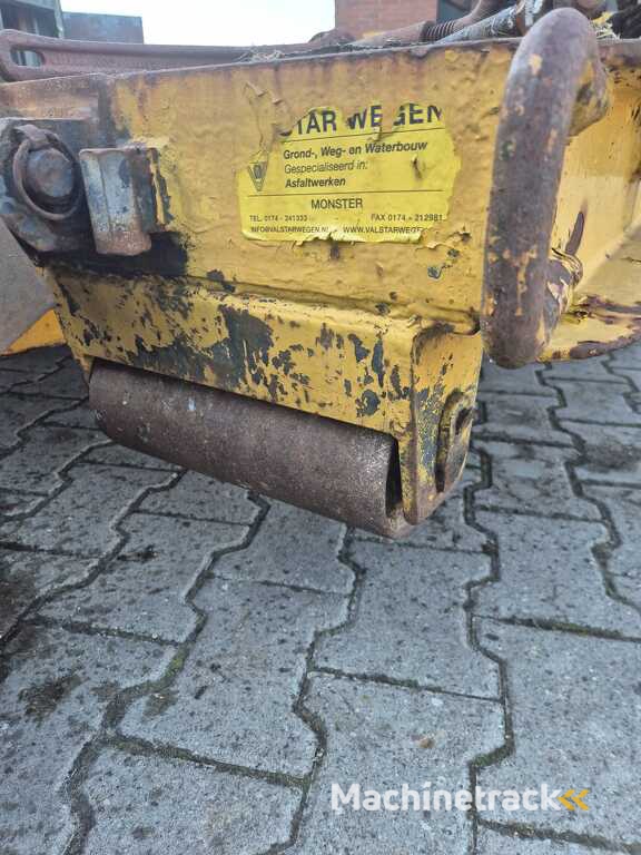 Laadvloer Haakarm met Oprijkleppen plateau container machine