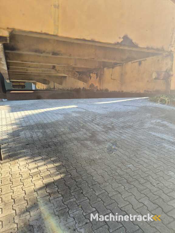 Laadvloer Haakarm met Oprijkleppen plateau container machine