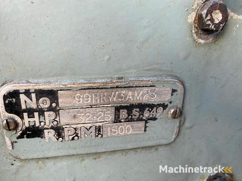 Lister HRW3A Stamford 25 kVA generatorset