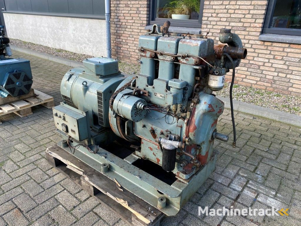 Lister HRW3A Stamford 25 kVA generatorset