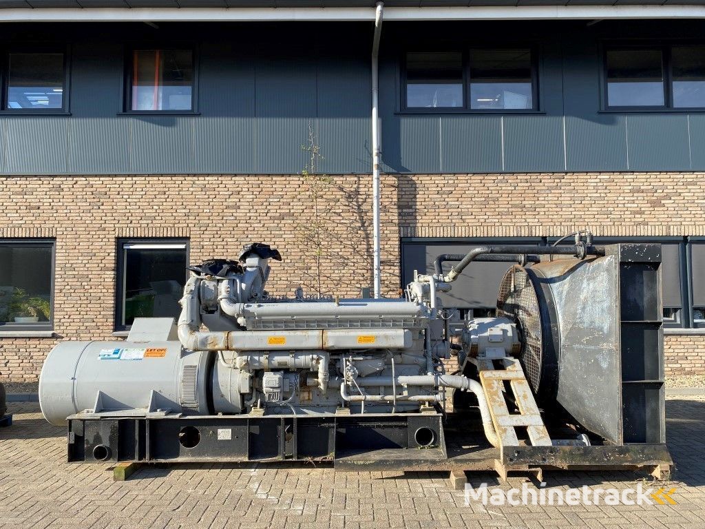 MWM TBRHS 518 V16 Anton Piller 670 kVA generatorset ex emergency