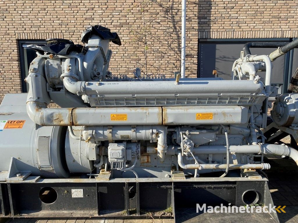 MWM TBRHS 518 V16 Anton Piller 670 kVA generatorset ex emergency