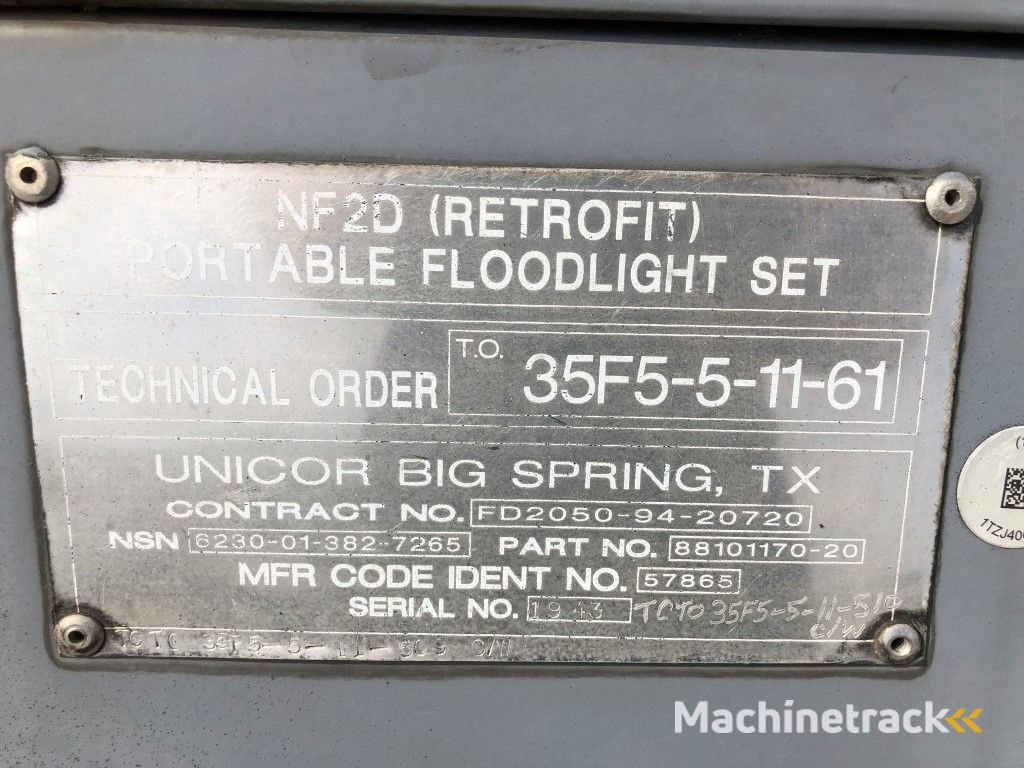 Kubota Kohler Portable Floodlight NF2D Kohler Portable Floodlight NF2D 7 kW light generatorset