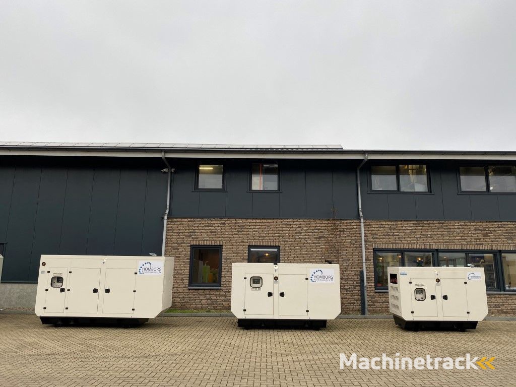 Perkins 200 kVA Stage 3A Silent generatorset Nieuw !