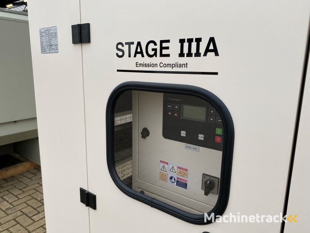 Perkins 200 kVA Stage 3A Silent generatorset Nieuw !