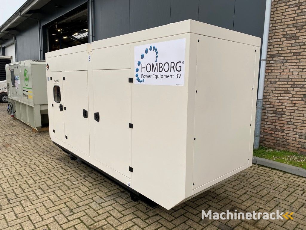 Perkins 200 kVA Stage 3A Silent generatorset Nieuw !