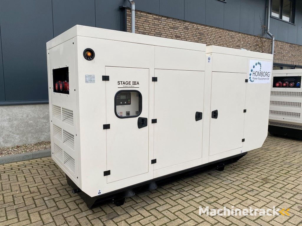 Perkins 200 kVA Stage 3A Silent generatorset Nieuw !