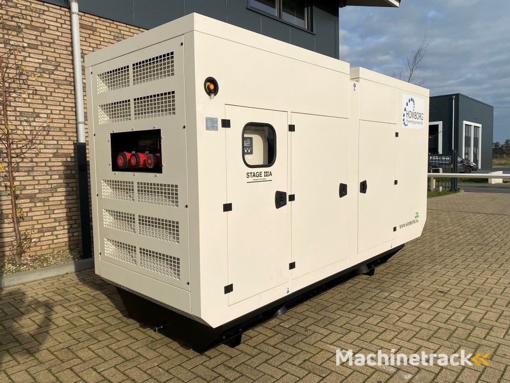 Volvo 225 kVA Stage 3A TAD 753 GE Silent generatorset