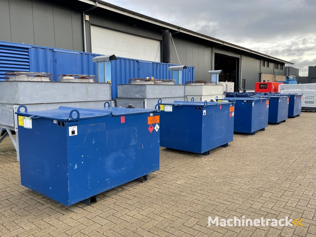 Kiwa IBC 1000 liter dieseltank met keuring