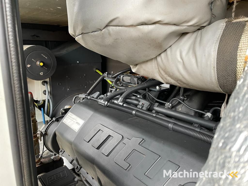MTU Mecc Alte Spa 600 kVA Supersilent generatorset Stage 5 ! Ultra Low Emission ! As New !
