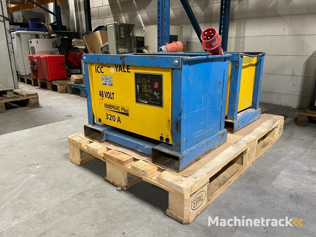 Energic Plus 48 Volt Acculader Heftruck Batterij Laadstation