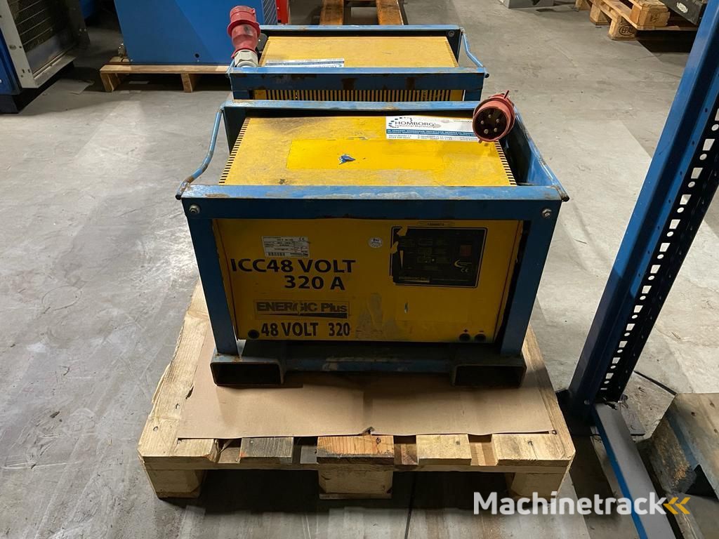 Energic Plus 48 Volt Acculader Heftruck Batterij Laadstation