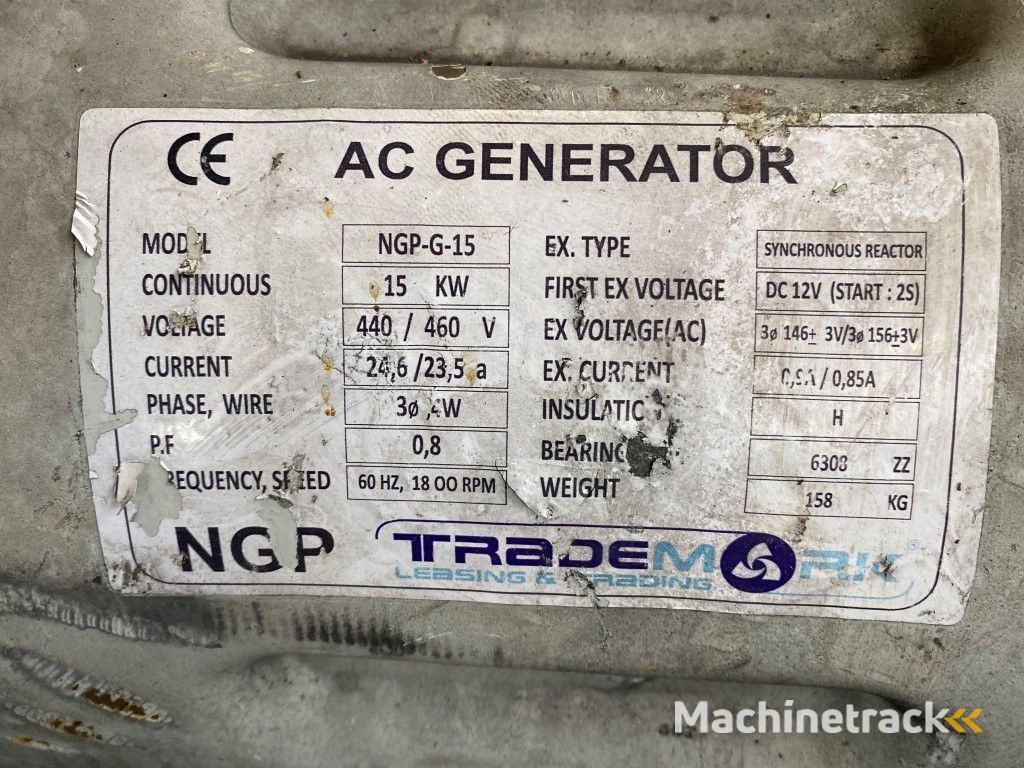 AC Generator 20 KVA generatordeel Alternator