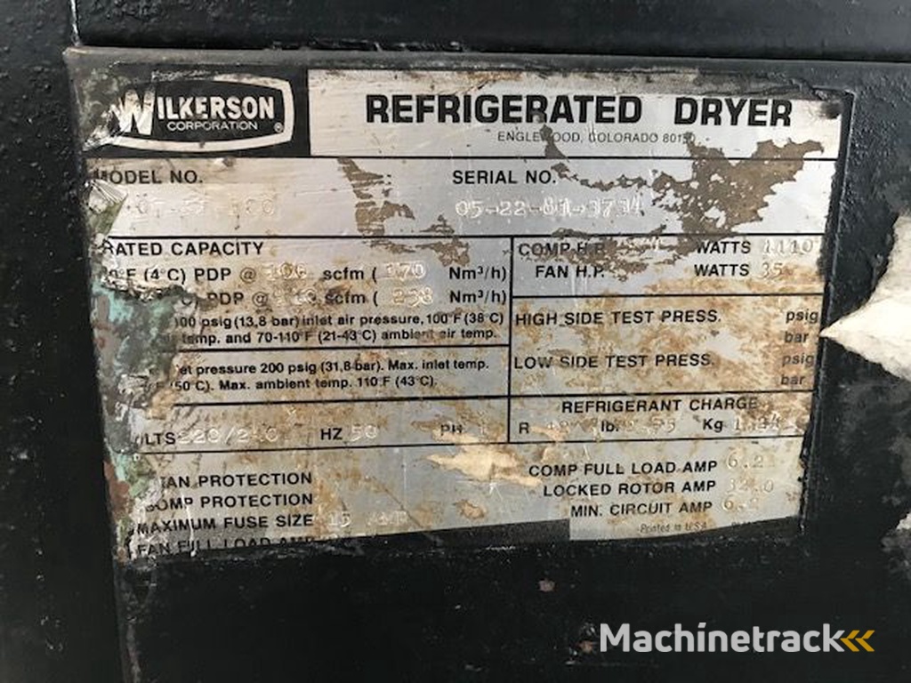Wilkerson 07-FH-P00 Airdryer / luchtdroger 4000 L/min.