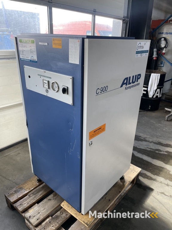 Alup C900 Silent zuigercompressor, 5,5 kW, 750 L/min. 10 Bar