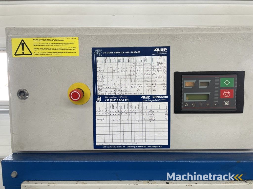 Grassair WIS11.7 4 kW 550 L / min 7 Bar watergesmeerde schroefcompressor