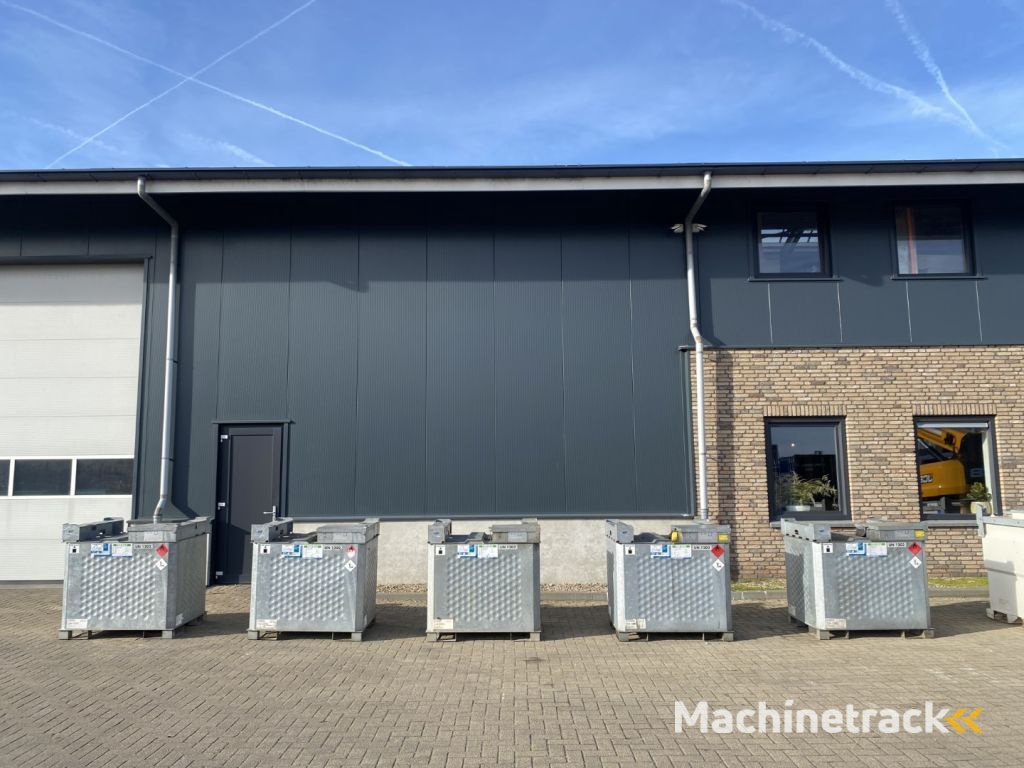 IBC Rietberg 1000 liter IBC Dieseltank Gegalvaniseerd