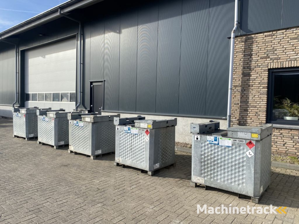 IBC Rietberg 1000 liter IBC Dieseltank Gegalvaniseerd