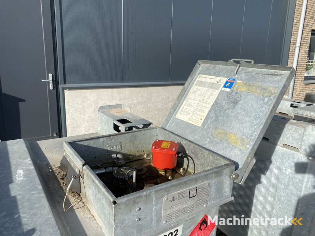 IBC Rietberg 1000 liter IBC Dieseltank Gegalvaniseerd