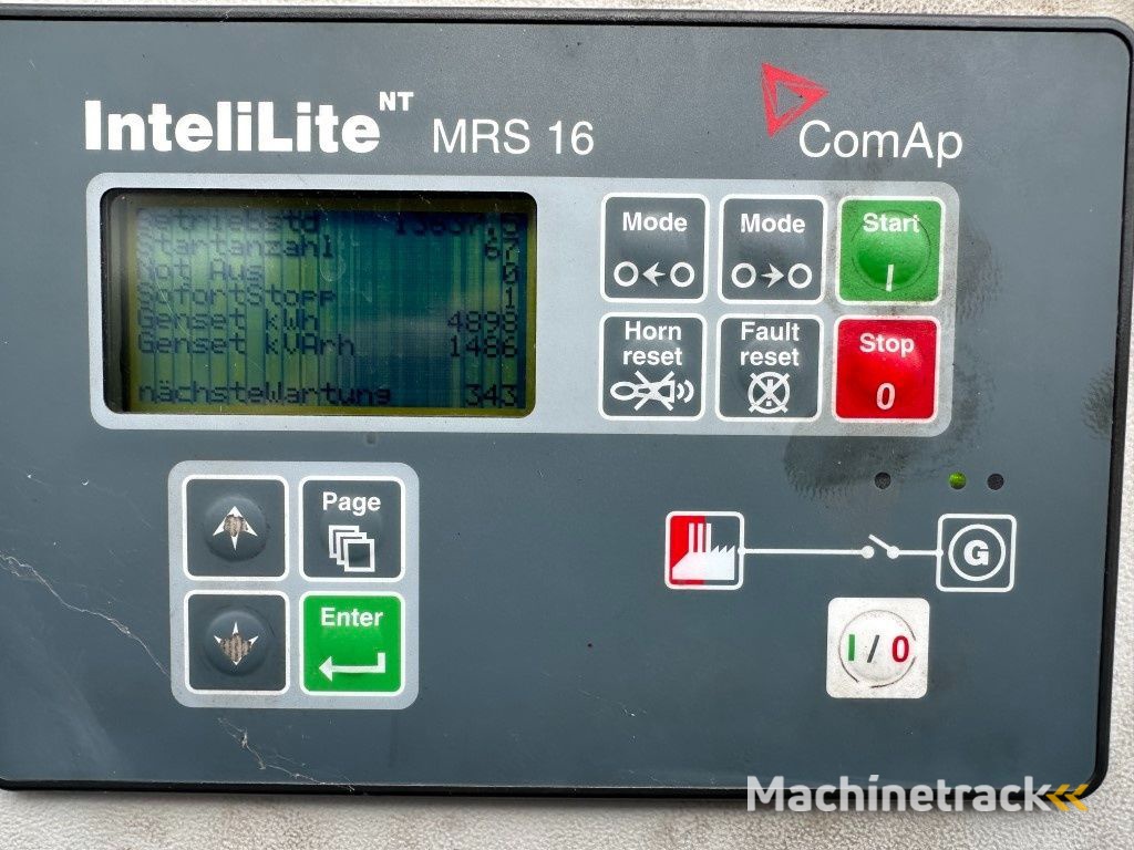 Perkins 3012-TAG2 Stamford 640 kVA generatorset in Silent 30 ft container