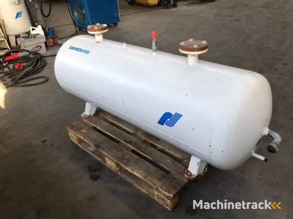 Grassair 500 liter 15 Bar Horizontale luchtketel