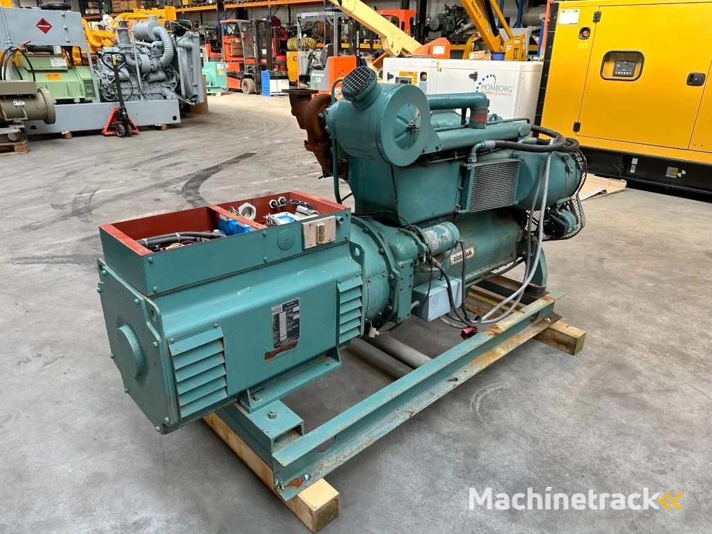 Dorman 6DAT 80 kVA generatorset ex Emergency 24 hours Noodstroom Aggregaat