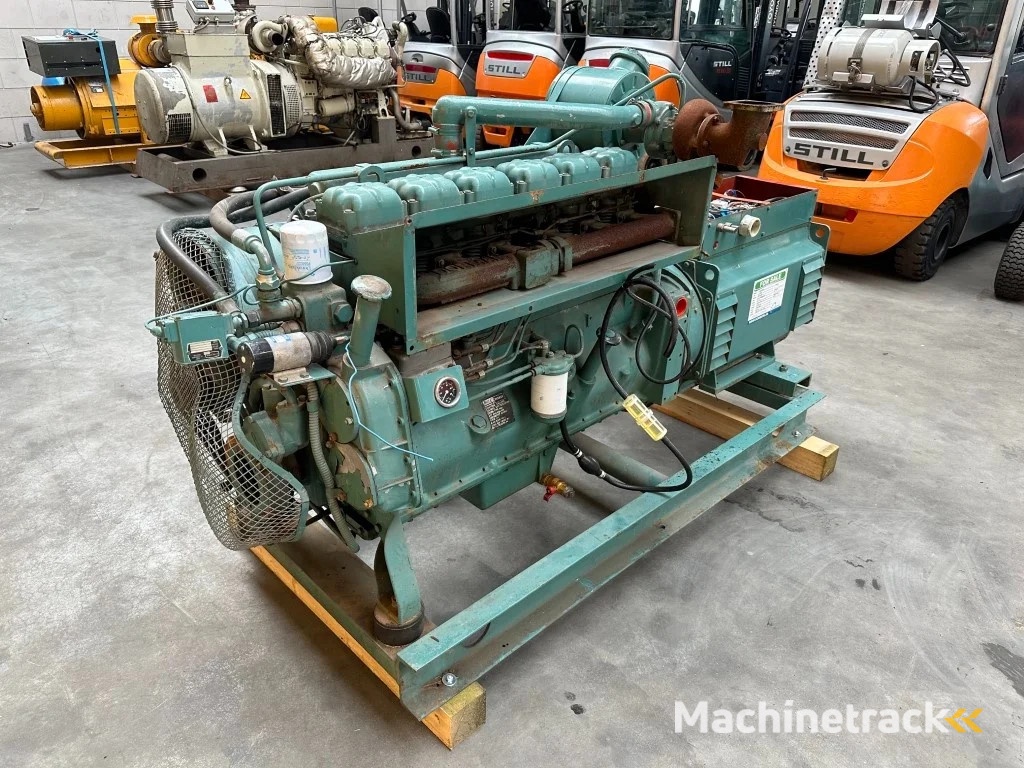 Dorman 6DAT 80 kVA generatorset ex Emergency 24 hours Noodstroom Aggregaat