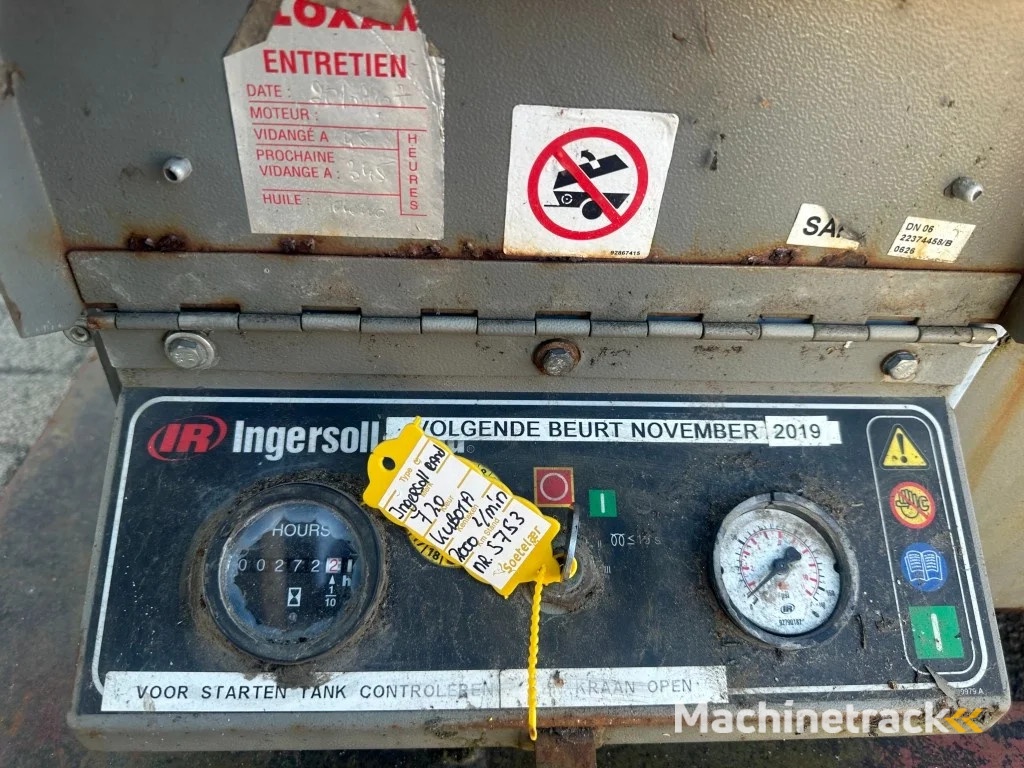 Ingersoll Rand 720 R1051SF Kubota D1005 Diesel Compressor 2000 L / min 17.5 kW 8.6 Bar
