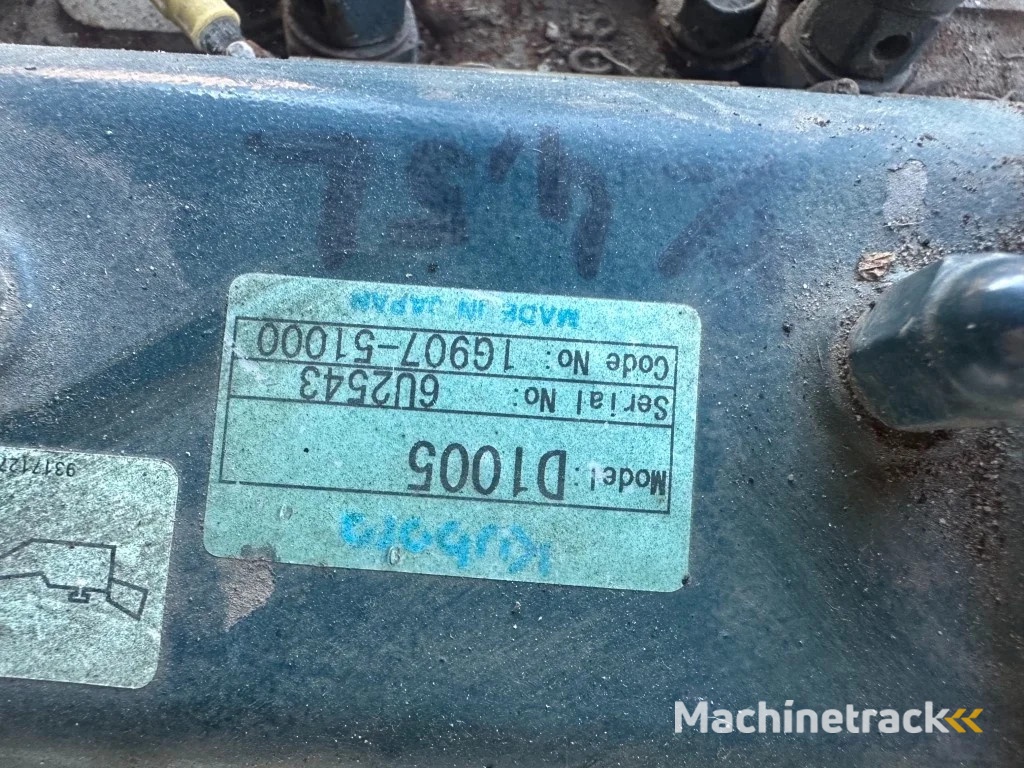 Ingersoll Rand 720 R1051SF Kubota D1005 Diesel Compressor 2000 L / min 17.5 kW 8.6 Bar